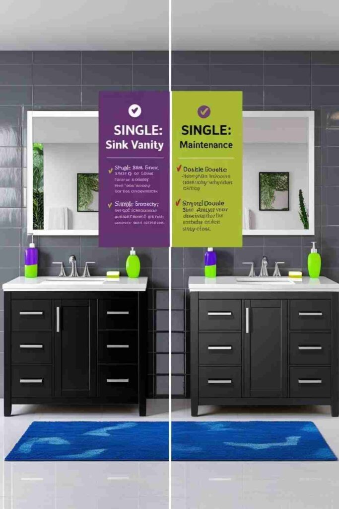 60 Inch Bathroom Vanity Single Sink