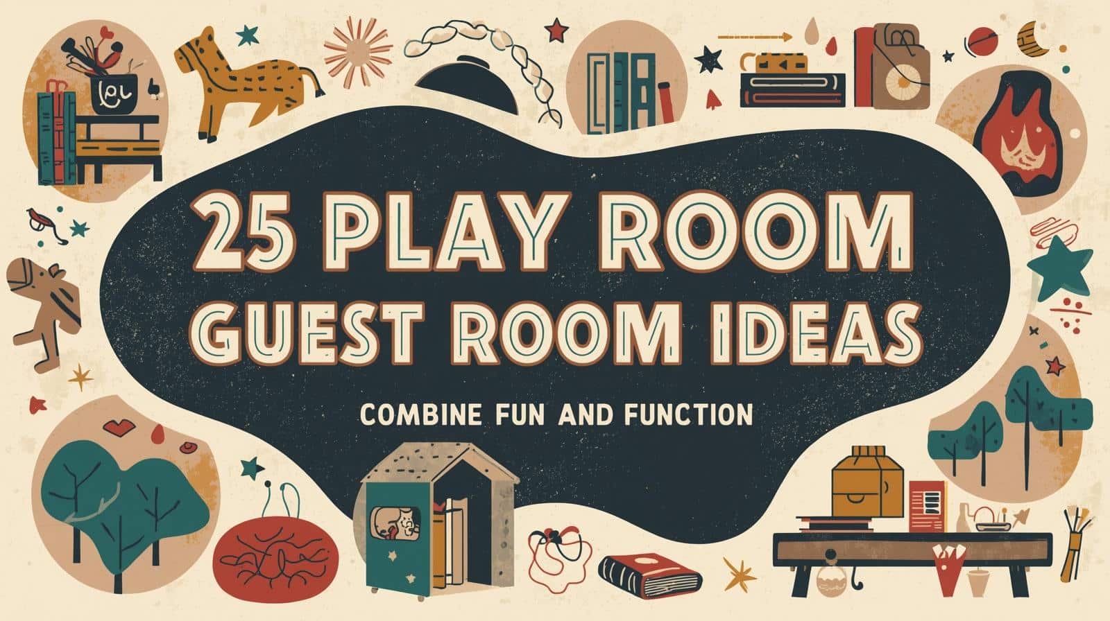 25 Playroom Guest Room Ideas to Combine Fun and Function